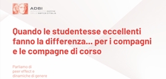 Quando le studentesse eccellenti fanno la differenza.. per i compagni e le compagne di corso!